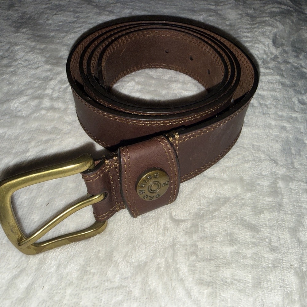 Browning Brown Leather Belt size 50